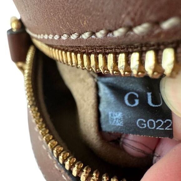 GG Supreme Monogram Cuoio Toscano Mini Chain Shoulder Bag - Picture 5 of 15